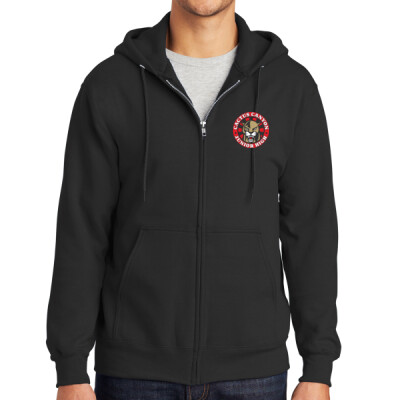 Adult Fleece Zip Hoodie - School Logo Only Thumbnail